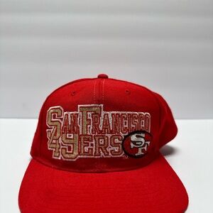 San Francisco 49ers RARE STARTER / PRO LINE Red Baseball Cap